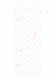 Nijntje behang Bears roze WP-511