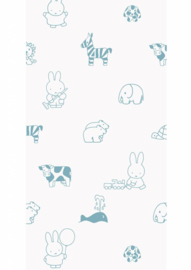 Nijntje behang Animals blauw WP-502