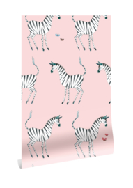 Behang Fiep Westendorp Zebra Roze WP-125 Kek