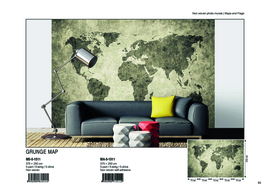 Dimex fotobehang  wereldkaart MS-5-1511