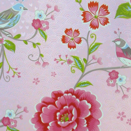 Eijffinger Pip Studio 5 behang 300160 Birds in Paradise roze