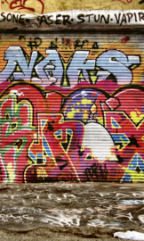 Dimex fotobehang straat graffiti 0321
