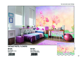 Dimex fotobehang bloemen in pastelkleuren MS-5-2001