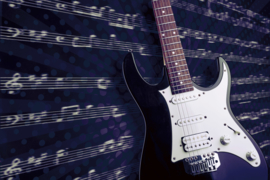 Dimex fotobehang elektrische gitaar 0304