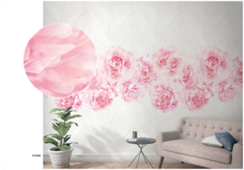 Fotobehang NW 47260 pioenroos roze