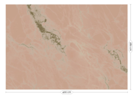 Kek goud behang marmer MW-055 MW-056 MW-057