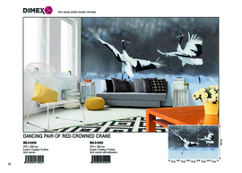 Dimex fotobehang Chinese kraanvogels MS-5-0402