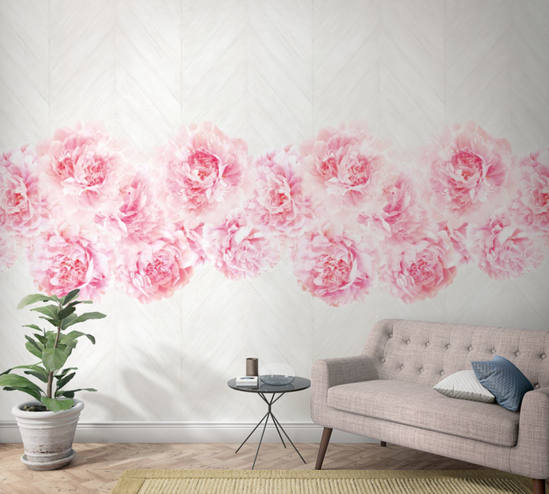 breed Geheim Centrum Fotobehang NW 47260 pioenroos roze | Bloemen en planten fotobehang |  Wemekamp's schildersbedrijf