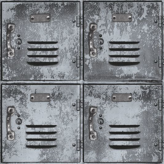 Gespierd zeemijl Lake Taupo Locker deuren behang grijs 33-029 | Trendy, modern behang | Wemekamp's  schildersbedrijf