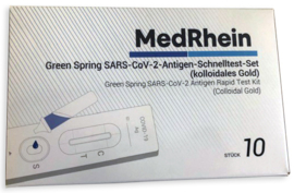 Green Spring SARS-CoV-2-Antigen sneltest, 50 stuks per doos