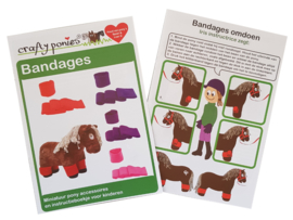 Crafty pony bandages paars