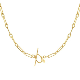 KETTING SCHAKEL GOUD
