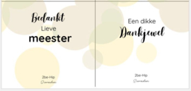 sleutelhanger top meester