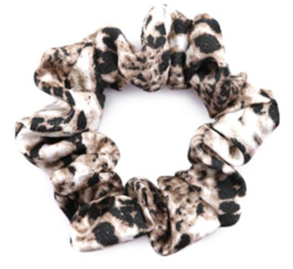 Scrunchie snake print bruin