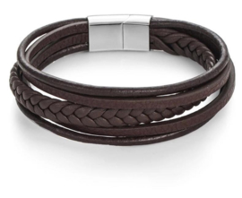 Herenarmband bruin