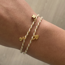 Wikkelarmband "geluk, hoop en liefde"