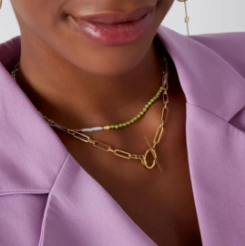 KETTING SCHAKEL GOUD