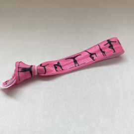 Elastischarmbandje  turnen roze