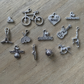 Sleutelhanger sport & tekst mintgroen