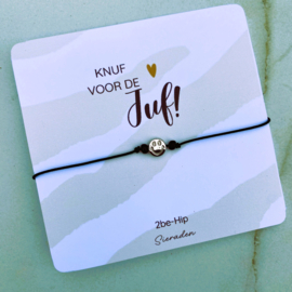 Wenskaart "KNUF VOOR DE JUF"
