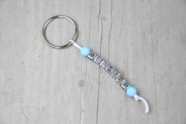 Sleutelhanger *meester* blauw