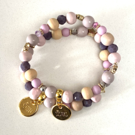 zussen armband lilac