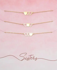 ARMBAND 3 SISTERS STAINLESS STEEL