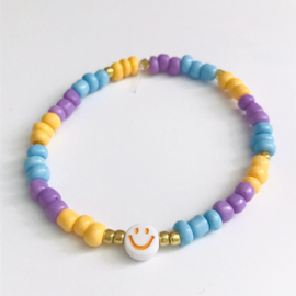 Armband purple smile