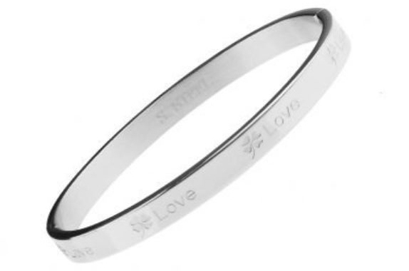 Stainless steel "love "
