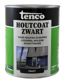 Tenco Houtcoat zwart