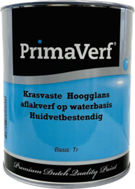 Krasvaste hoogglans aflak (waterbasis)