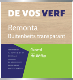 De  Vos Remonta Buitenbeits Transparant