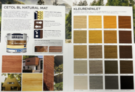 Cetol BL Natural mat kleurenkaart