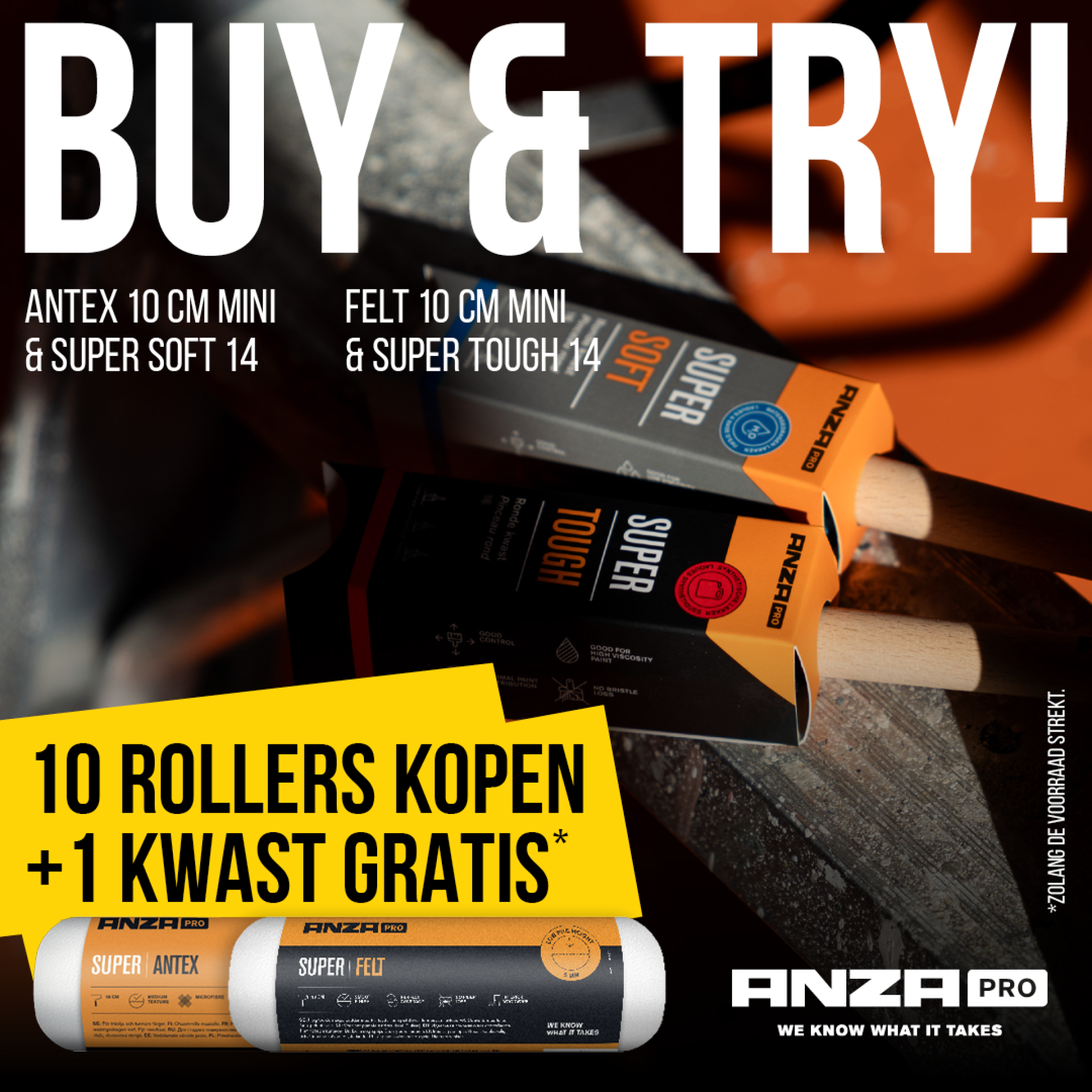 Anza Lakvilt rollers