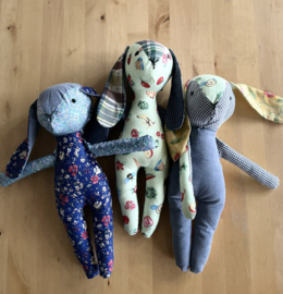 Knuffel konijn met naam