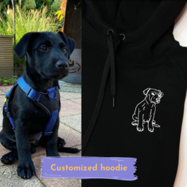 Line art hoodie