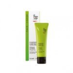 Matterend masker met groene klei