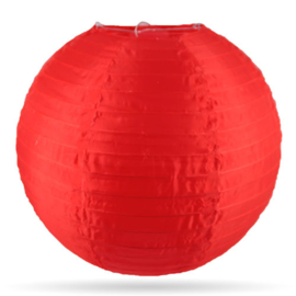 Tuinlampion rood 35 cm