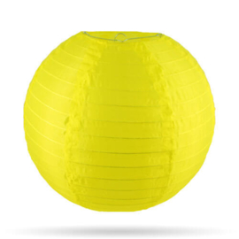 Tuinlampion geel voor buiten - 25 cm