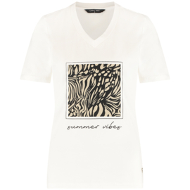 LADY DAY T-SHIRT 'VIBES, OFF-WHITE'