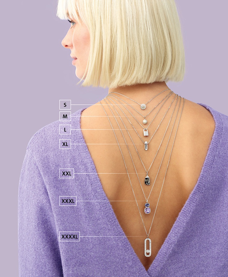 Sieraden maattabel