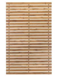Houten Badmat Level Natuur Bruin 50x80 cm