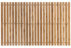 Houten Badmat Level Natuur Bruin 60x115 cm