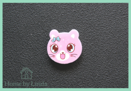 Poezen Gummetjes 2,5 cm x 2 cm (set van 4 stuks)