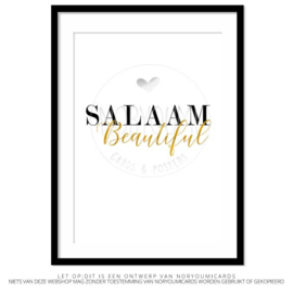 Poster |  Salaam Beautiful