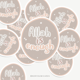 Sticker | Allah is enough