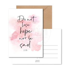 Kaart | Do not lose hope