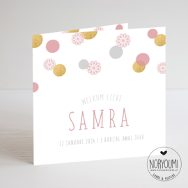 Geboortekaart |  Samra