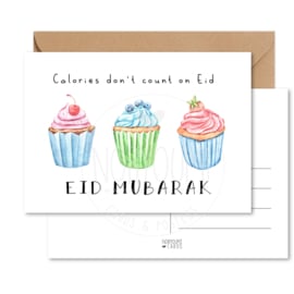 Kaart | Calories don't count on Eid