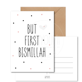 Kaart | But first bismillah